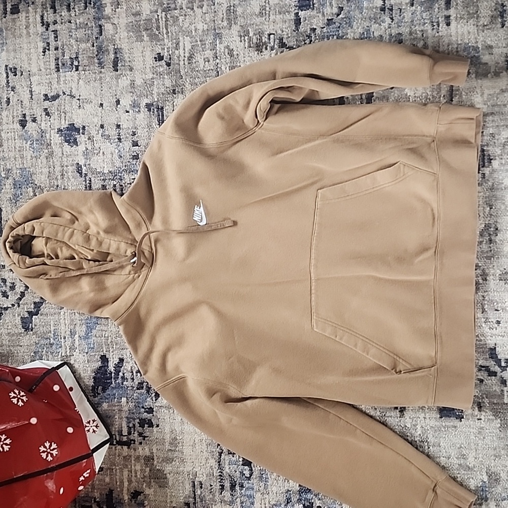 Nike Hoodie XL Tan